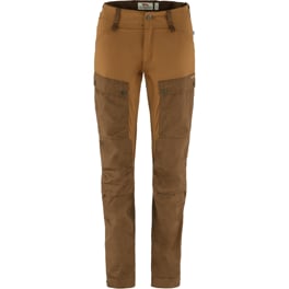 Fjällräven Keb Trousers W Women’s Trekking trousers Brown, Orange Main Front 65484