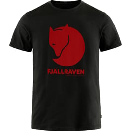 Fjällräven Fjällräven Fox Logo T-shirt M Men’s T-shirts & tank tops Black Main Front 84267